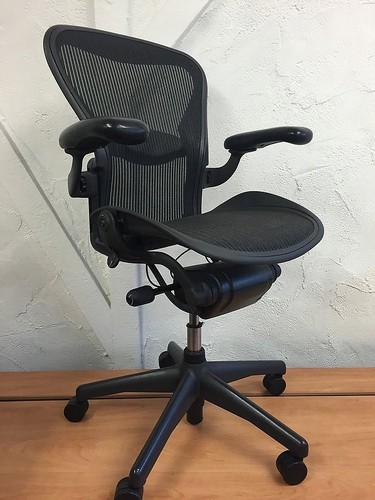 Black herman miller - black,